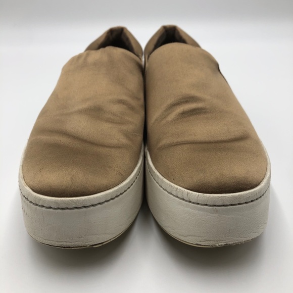 VINCE metallic gold sneakers size 7.5 - Picture 4 of 8